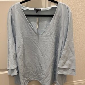 Lane Bryant Sky Blue Women's Blouse
